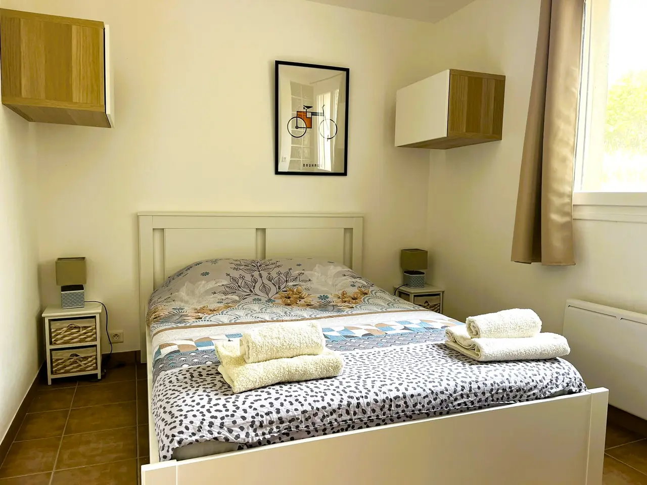 Chambre double aux teintes lin — Domaine de l'Issole
