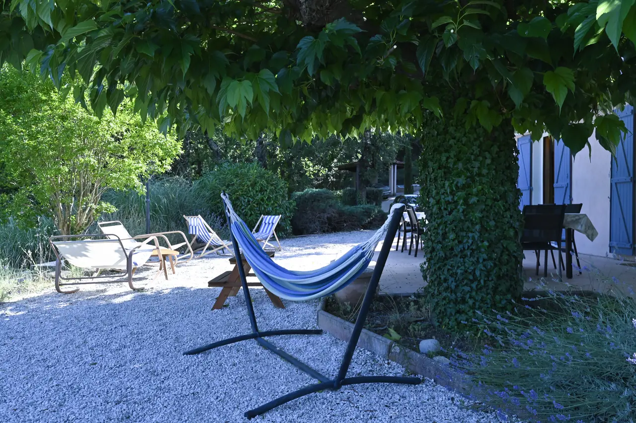 Hammock in the garden