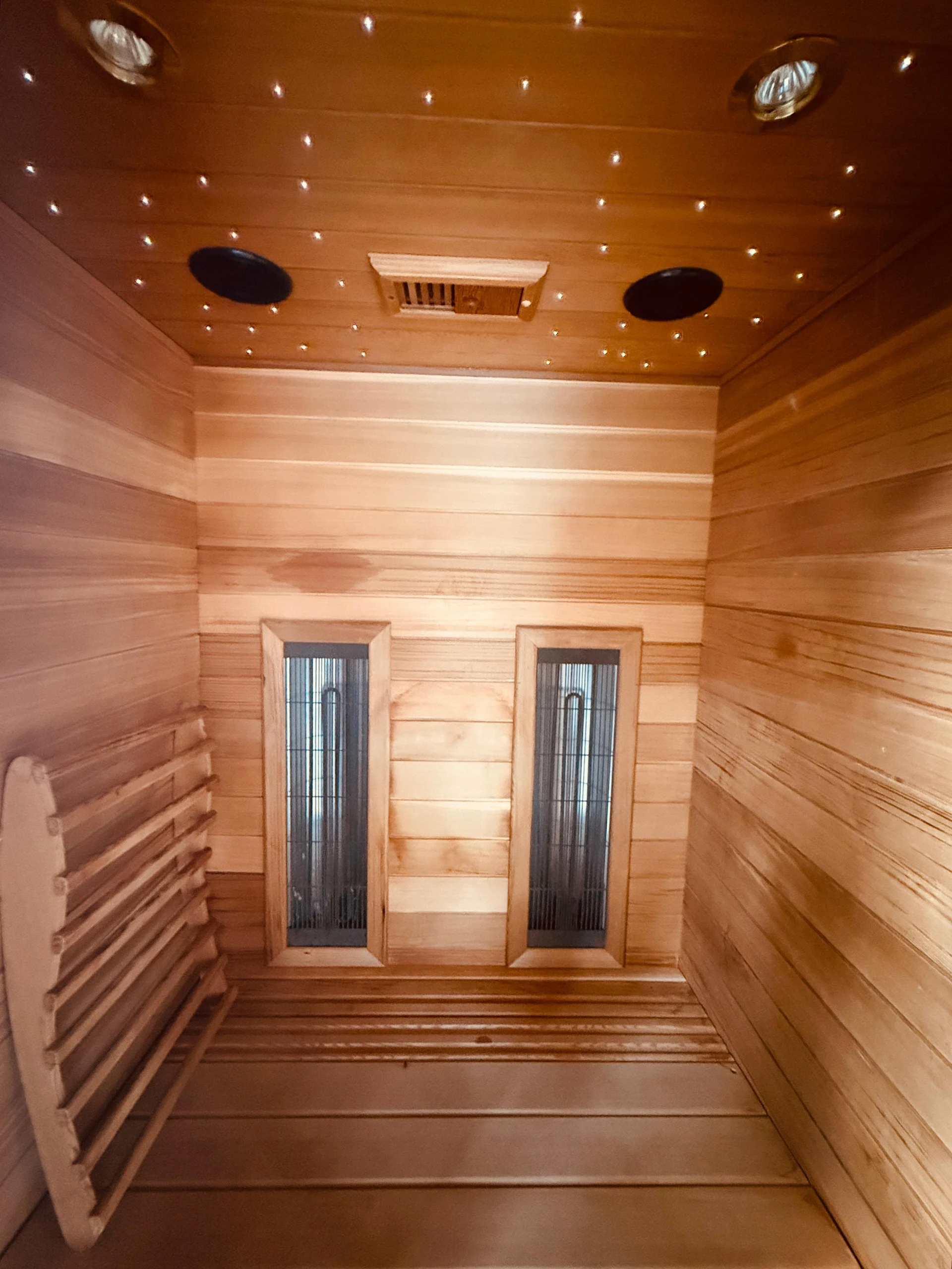 Infrared sauna at Domaine de l'Issole in the Var